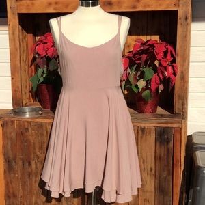 Strappy crisscross dress